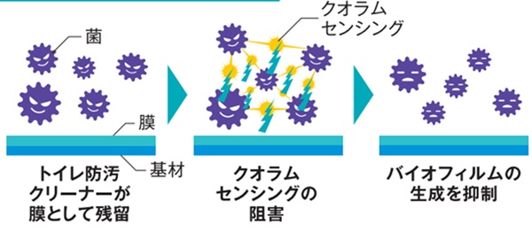 バイオフィルム抑制